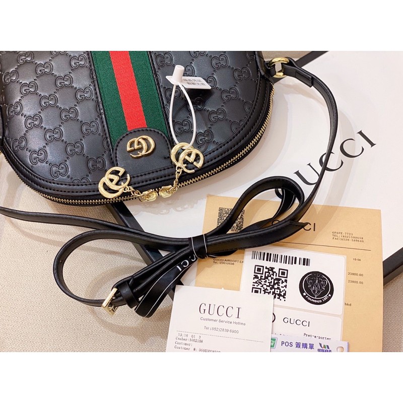 Túi đeo chéo HẾN da dập vân logo hàng fullbox có hộp cao cấp