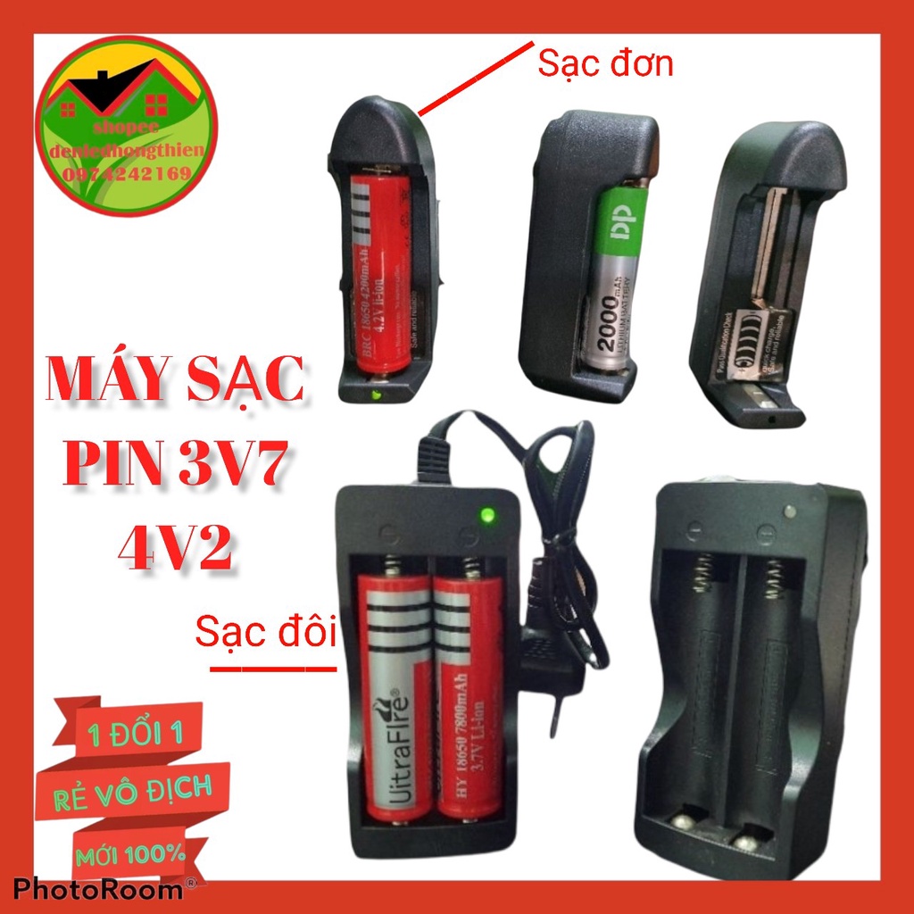 MÁY SẠC (BỘ SẠC )PIN 3V7--4V2 GIÁ CHƯA CÓ PIN