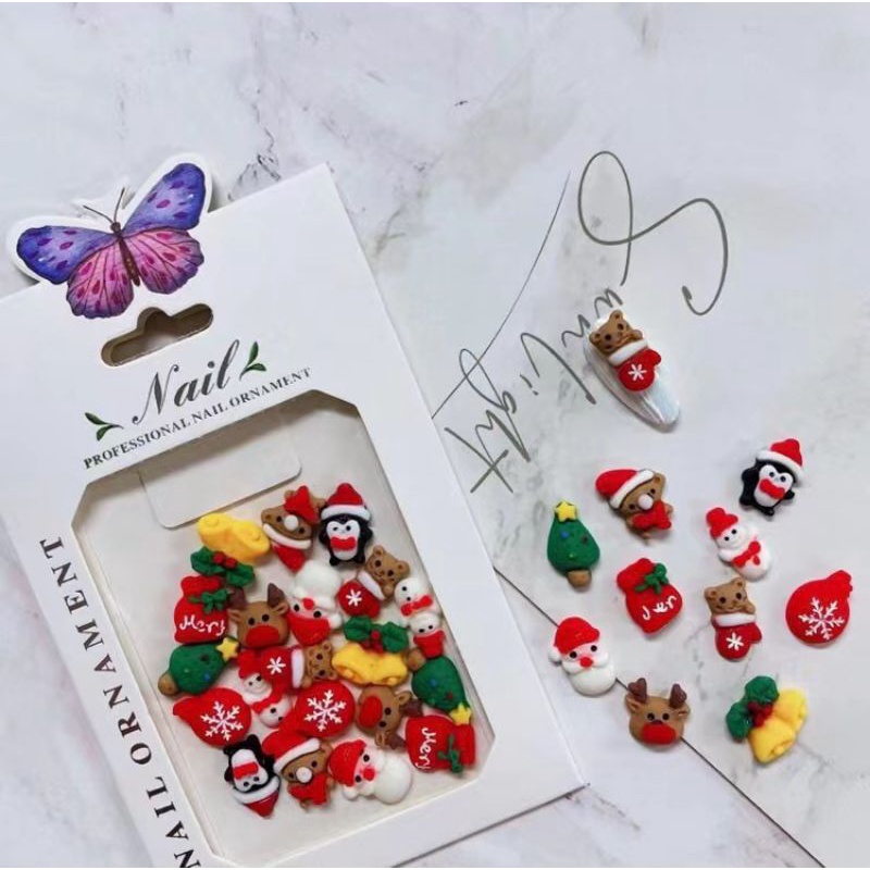 Gói trang trí noel mix