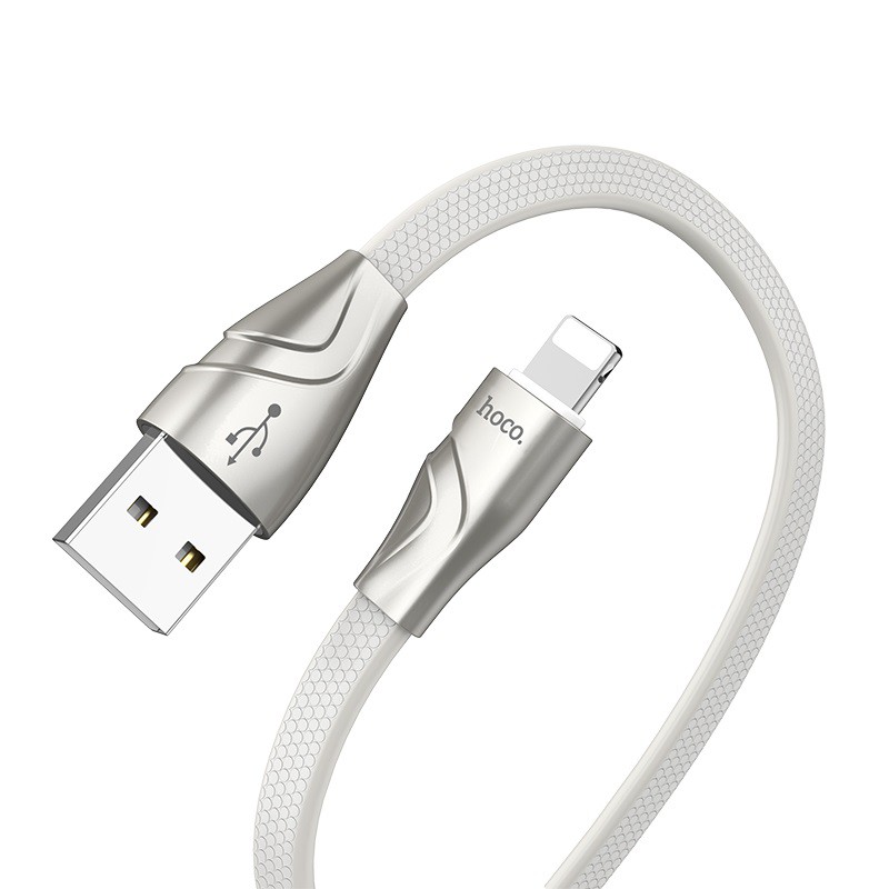 Cáp sạc nhanh Hoco U57 Lightning dài 1.2m-Dành cho thiết bị của Apple