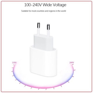 Củ sạc nhanh iphone ipad 18w 🔥FREESHIP🔥 bóc máy chân tròn hỗ trợ sạc nhanh PD