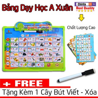 Bảng Chữ Cái Thông Minh Biết Nói Tiếng Việt và Tiếng Anh Cho Bé Học Tập