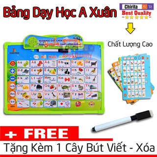 Bảng chữ cái thông minh biết nói tiếng việt và tiếng anh cho bé học tập