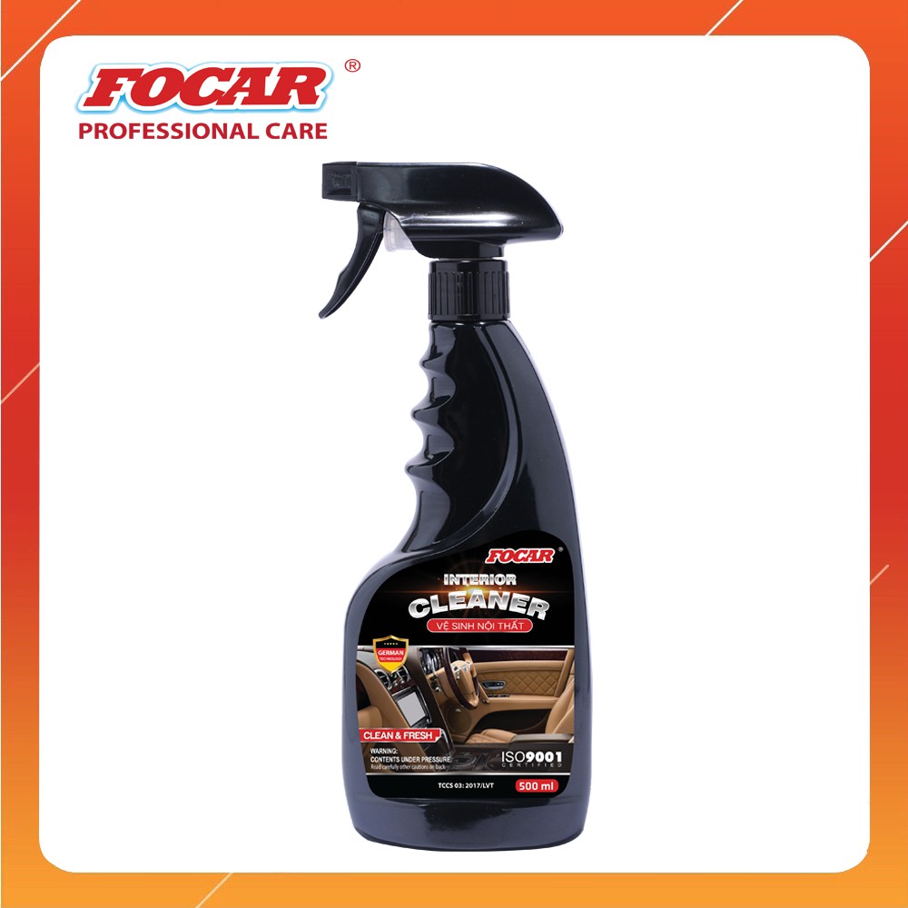 Bộ 3 sản phẩm chăm sóc xe FOCAR (Tẩy nhựa đường, Bóng lốp cao cấp, vệ sinh nội thất)