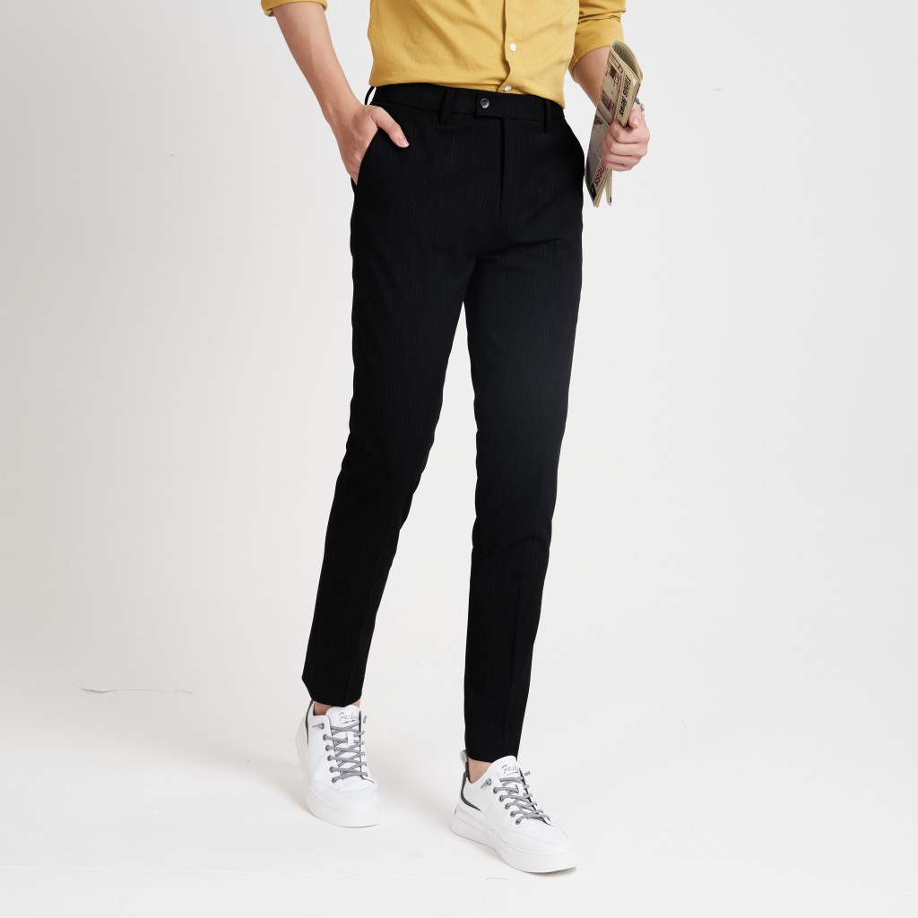 Quần Âu Nam KRIK Dáng Côn Có Họa Tiết Kẻ 8055 | BigBuy360 - bigbuy360.vn