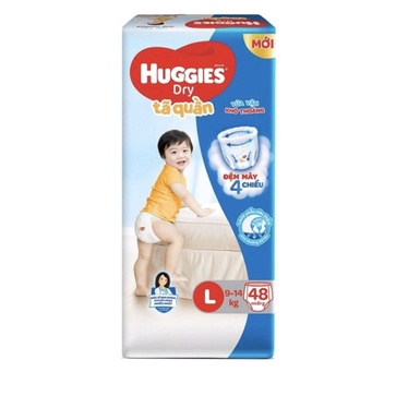 Thanh lý bỉm quần Huggies L48
