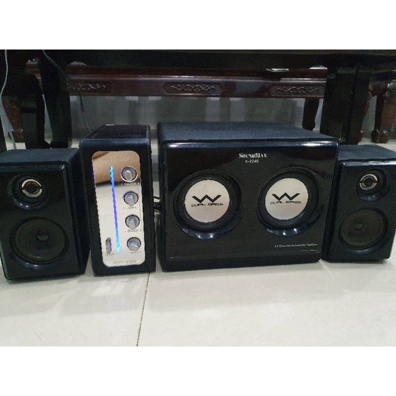 Loa vi tính Soundmax A2240 Đã qua sử dụng- tặng kèm jack 3.5