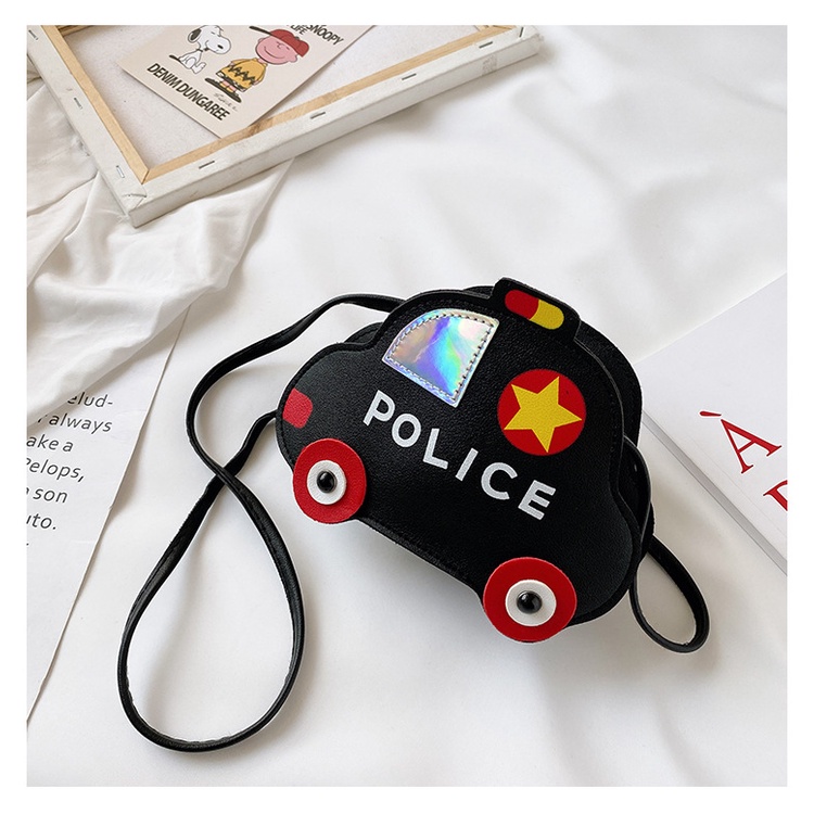 Túi Đeo Chéo Hình Xe Hơi Hoạt Hình 3D Cho Bé