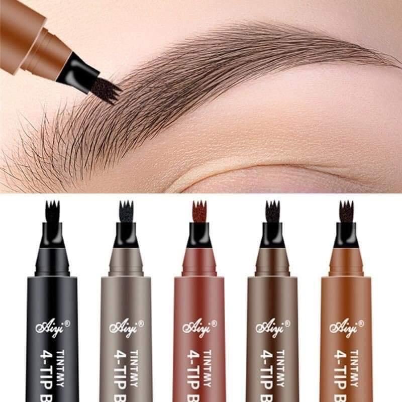 Bút kẻ lông mày , chì kẻ mày dạng phẩy sợi 4D