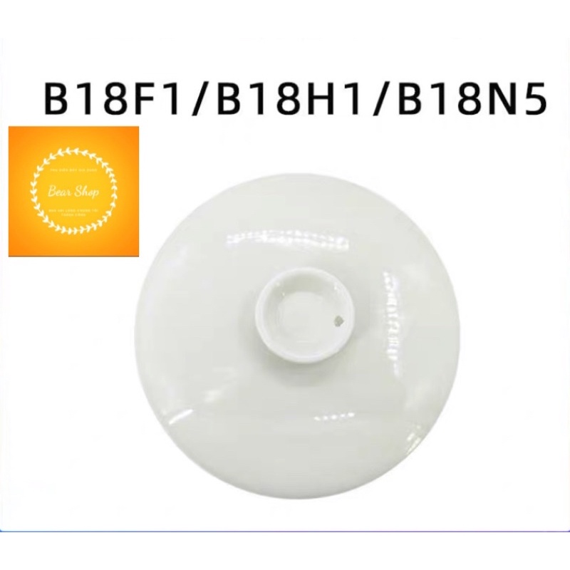 Nắp thố sứ của Nồi hầm chậm Bear 1.8L mã DDZ- B18H1
