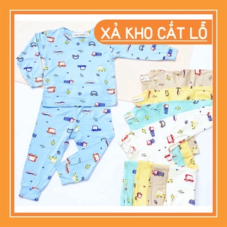 Đồ bộ tay dài minky mom 💚 dễ thương 💚 quần áo tay dài có nhiều màu sắc tươi sáng và kết hợp mẫu in hình đẹp