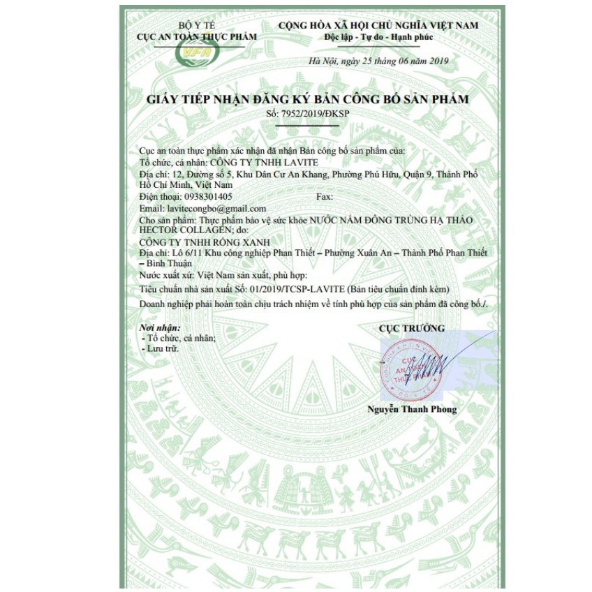 (GIÁ HỦY DIỆT) Nước Đông Trùng Hạ Thảo Hector Collagen Hector Cordyceps Collagen | BigBuy360 - bigbuy360.vn