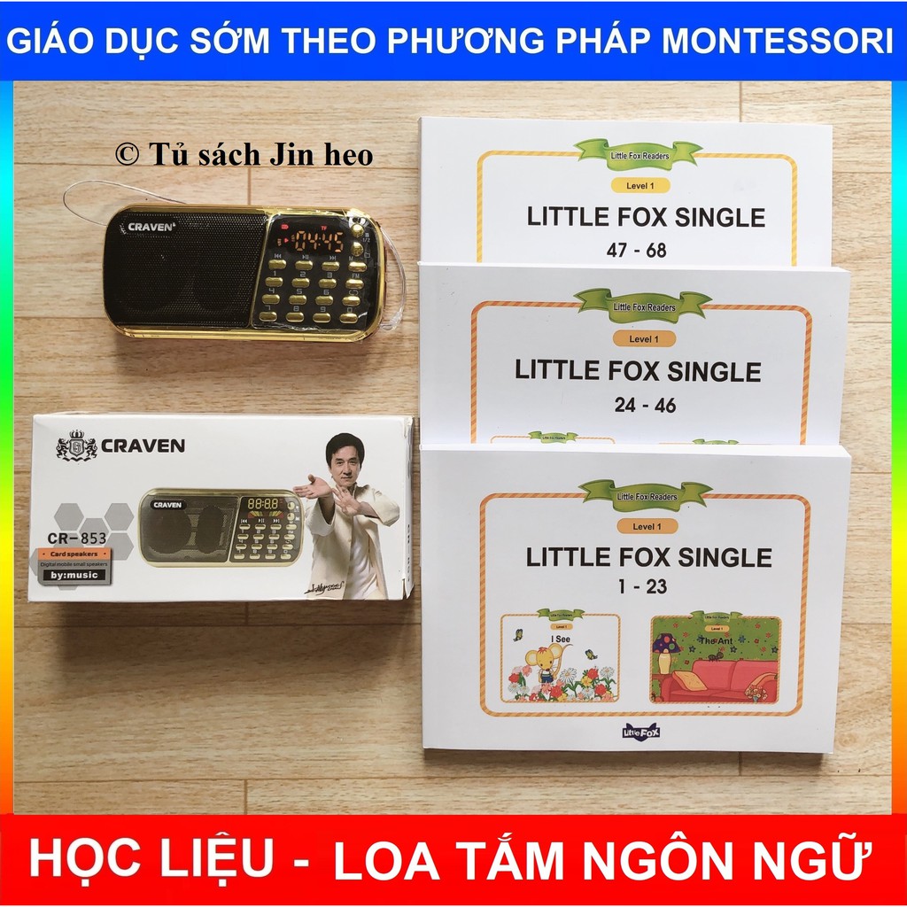 HỌC LIỆU Little Fox Single (kèm file nghe)