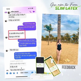 [CAM KẾT CHÍNH HÃNG] GEN SIẾT EO SLIM LATEX