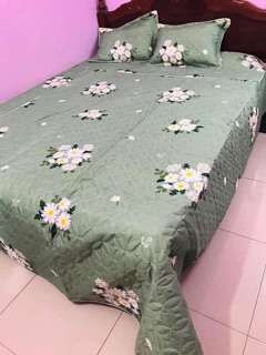 Sét chăn ga 5 món ga phủ trần bông