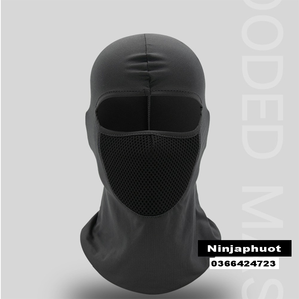 Khăn Phượt Trùm Đầu Ninja Điều Hòa X2 Cao Cấp - Mặt Nạ Chống Nắng, Chống Tia Uv Đa Năng Đi Xe Máy, Câu Cá, Chơi Thể Thao