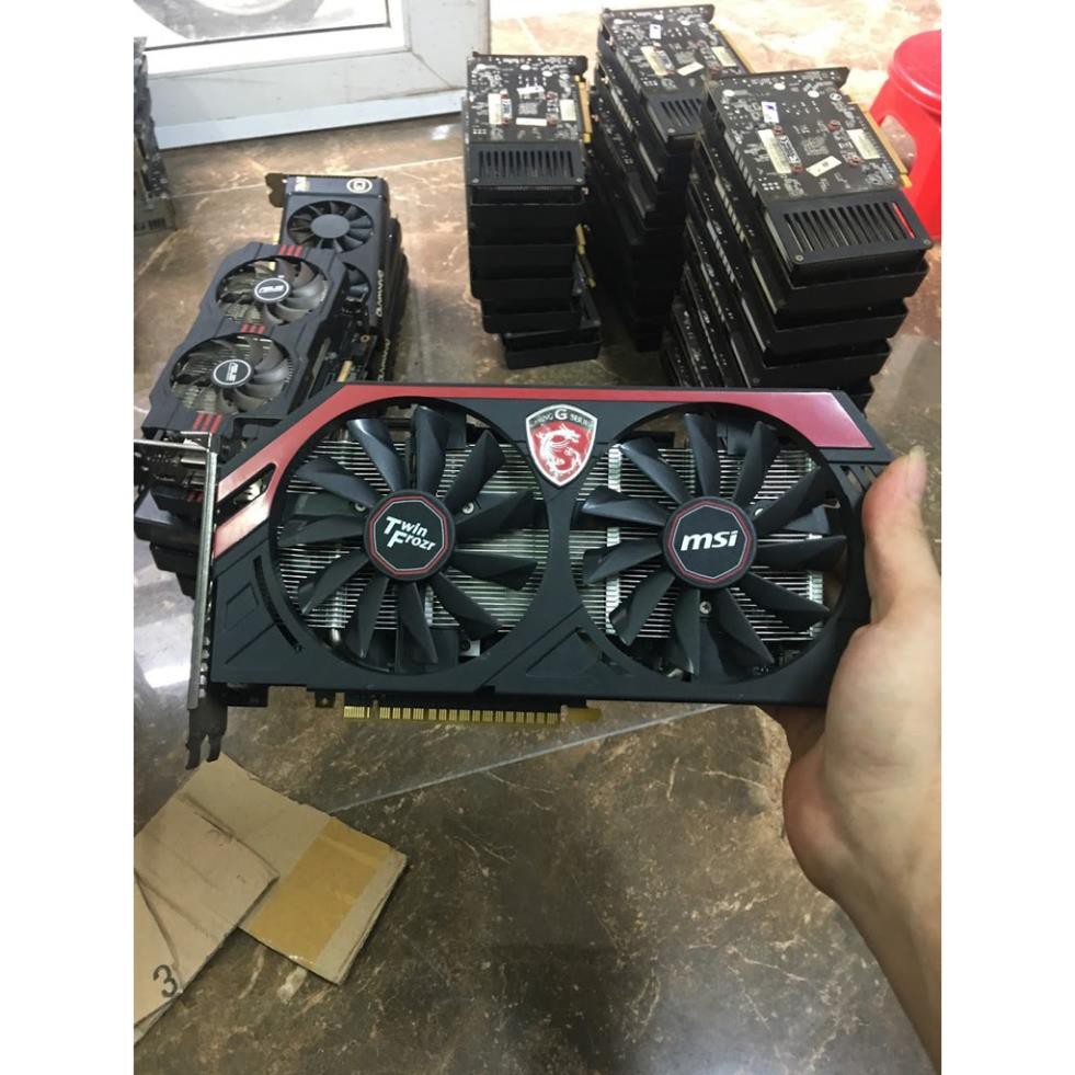 Card Đồ Họa MsI GTX 750Ti Gaming 2Gb DDR5 128Bite Lỗi 1 Đổi 1