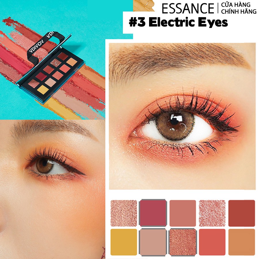 Phấn mắt 10 màu Essance VDIVOV Eye Color Bag 10g