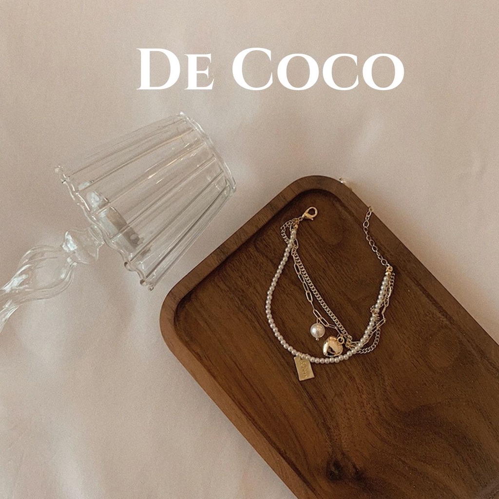 Vòng tay lắc tay Golden Belt De Coco decoco.accessories