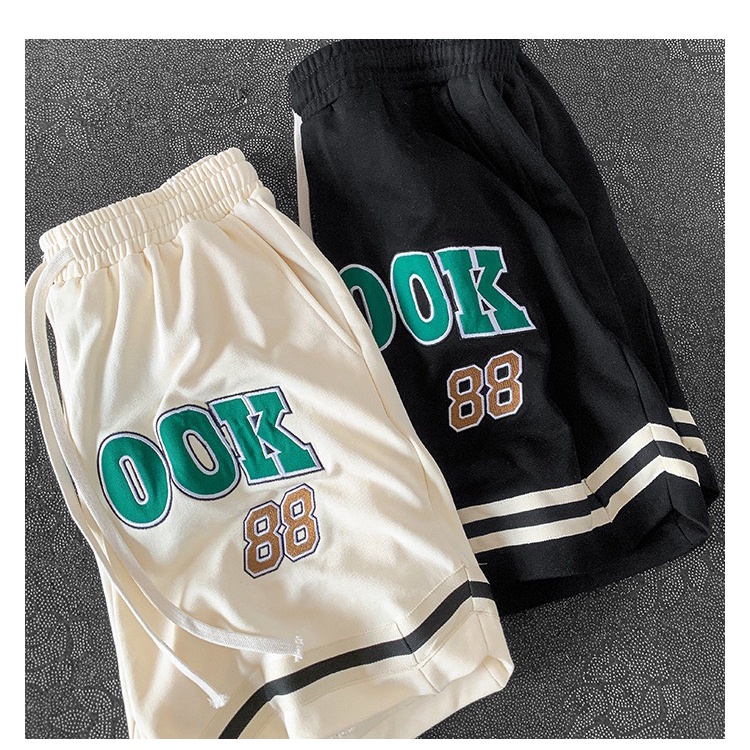 Quần Short ONEZ hình thuê Basic nam nữ mùa hè phong cách đường phố Hàn Quốc Ulzzang SV2