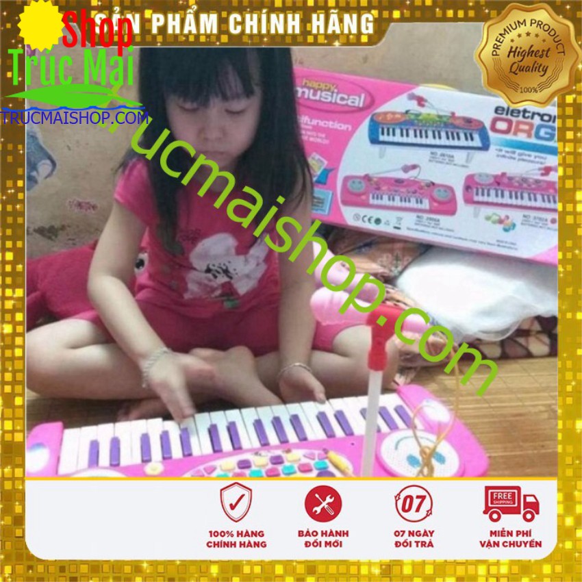 đàn organ HỘP ĐÀN ORGAN PIN MICRO CÓ CHÂN 3702A đàn piano