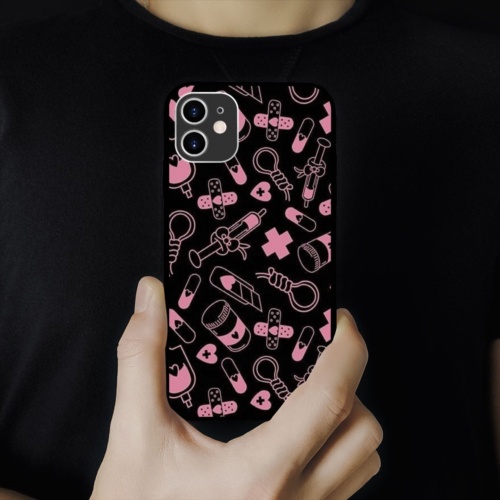 Ốp lưng iphone SAMSUNG hình medical collage art kinetic art không ố  cho các dòng iPhone PAP20210641