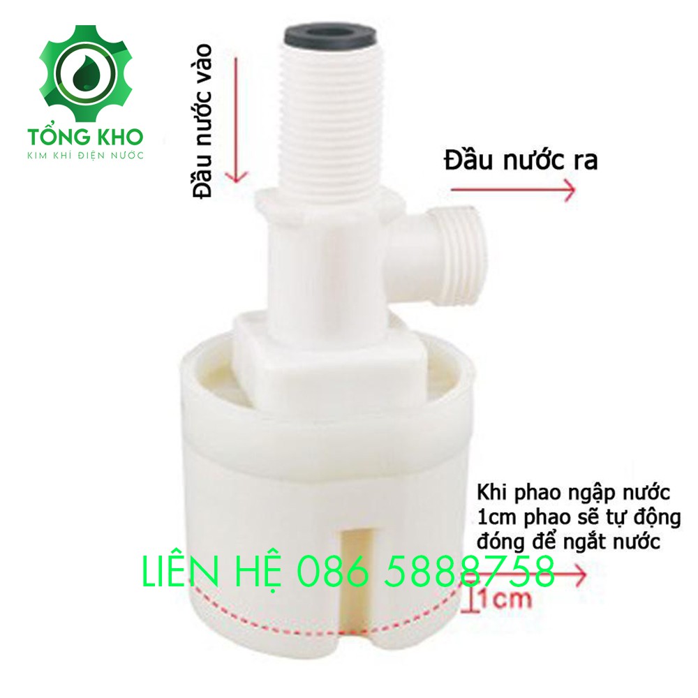 Phao cơ tự động đứng ren 21 - Tổng kho kim khí điện nước PTMĐ-21