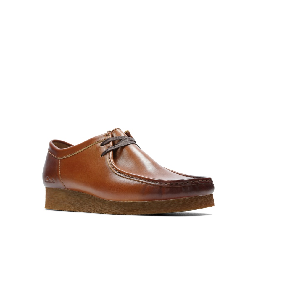 Giày buộc dây nam CLARKS Wallabee 2 màu nâu