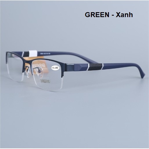 (Xả hàng) Kính lão thị viễn thị tròng Nhật bản gia công sáng rõ bảo hành 1-1 KVN677UNIQUI