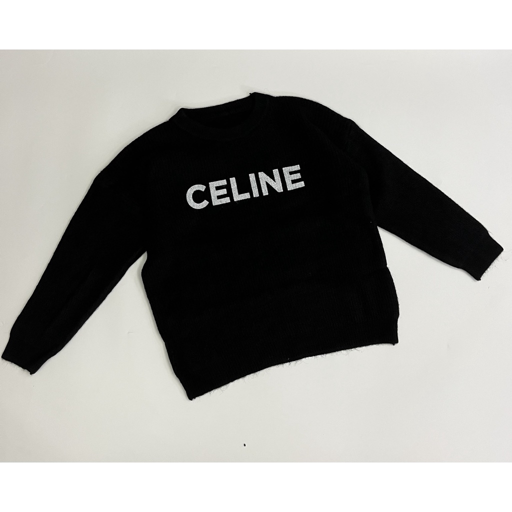 HÀNG CÓ SẴN_1311. ÁO LEN SWEATER CHỮ NGỰC THỜI TRANG THU ĐÔNG PHONG CÁCH CHÂU ÂU