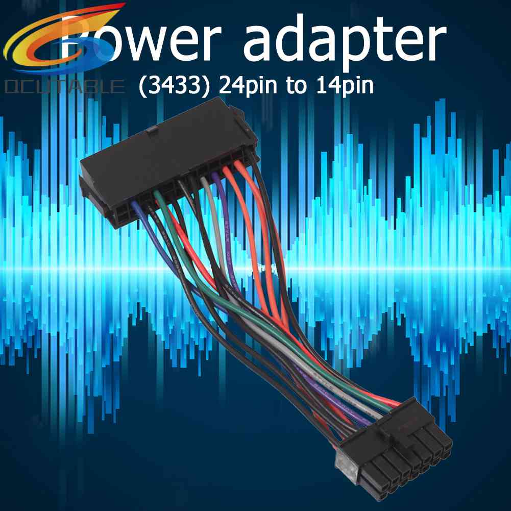Dây Cáp Chuyển Đổi ATX 24 Pin Sang 14 Pin Cho Lenovo IBM Q77 B75