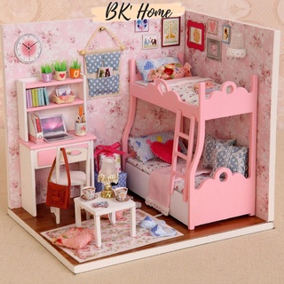 Mô hình nhà búp bê Cuteroom DIY Doll House Miniature_ MOOD OF LOVE_Tặng TẤM CHE BỤI + KEO