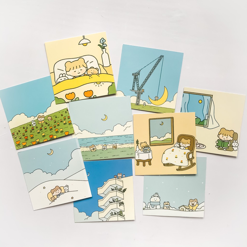 [CARD DECOR] Card/Ảnh Hàn Quốc trang trí phòng (nhắn tin chọn mẫu nhé ^^)