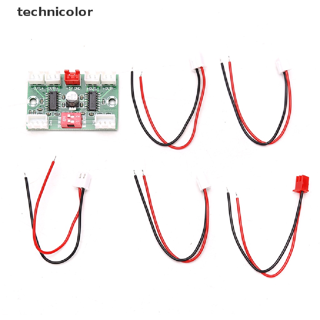 technicolor Mini PAM8403 Digital Audio Amplifier Board 4 Channels 3W*4 DC 5V Stereo Sound TYG