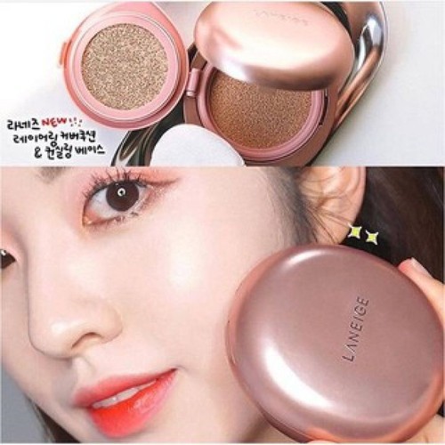 Phấn Nước "2 Trong 1" Laneige Layering Cover Cushion (Tone no.21)