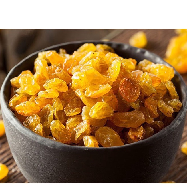 [ HCM ] 100gr nho khô vàng nhập khẩu loại 1 - Nho khô vàng Ấn Độ không đường vị ngọt tự nhiên