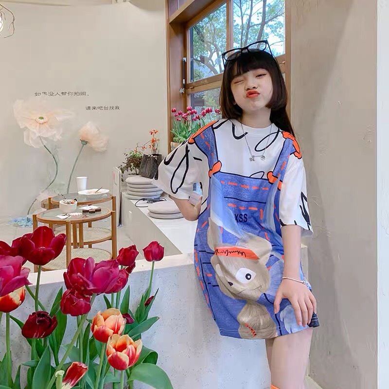 Đầm bé gái phong cách hàn 17-50kg