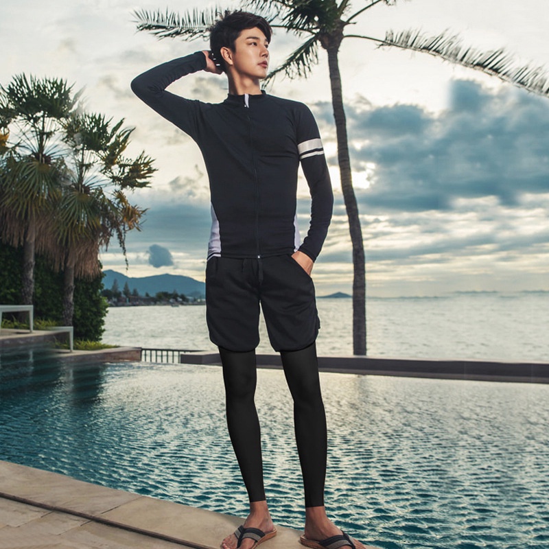 Bộ đồ bơi tay dài chống nắng cho nam và nữ