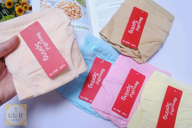 Set 5 Quần Lót Bầu Cotton Siêu Mát