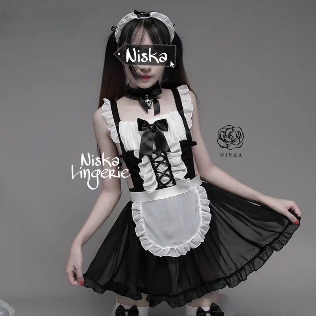 Bộ cosplay hầu gái - Mã C113 | BigBuy360 - bigbuy360.vn