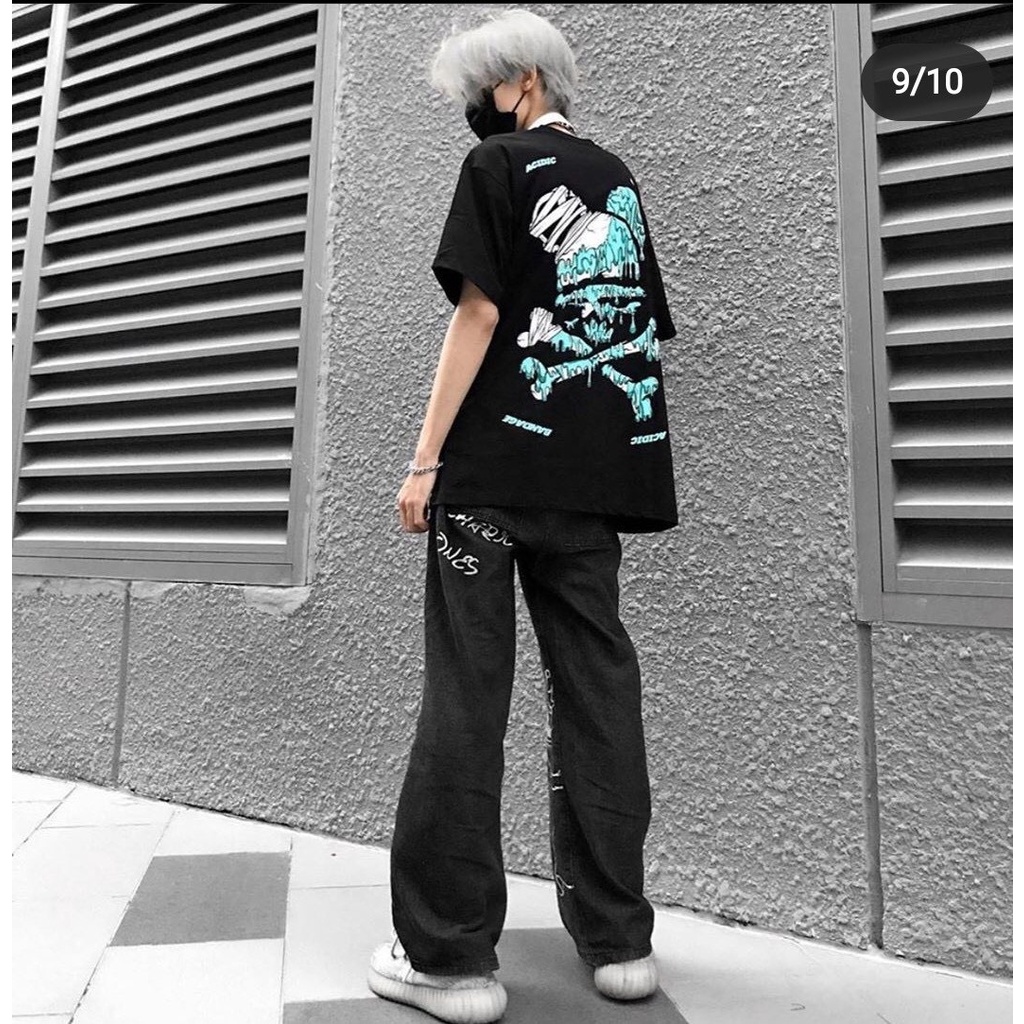 Áo Thun ACIPIC nam nữ unisex from rộng cao cấp bền màu 1Kenz