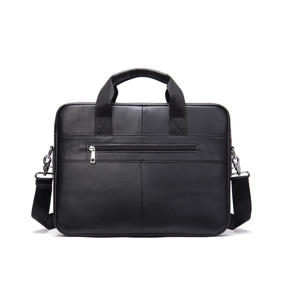 Túi xách nam 100% da bò thật cao cấp phong cách mới 15,6&quot;