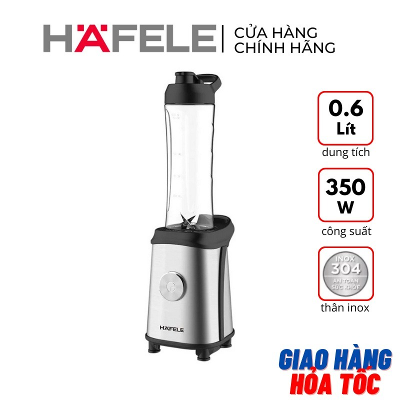 Máy xay sinh tố mini 0,6 lít Hafele GS-621 / 535.43.263 350W - Hàng chính hãng