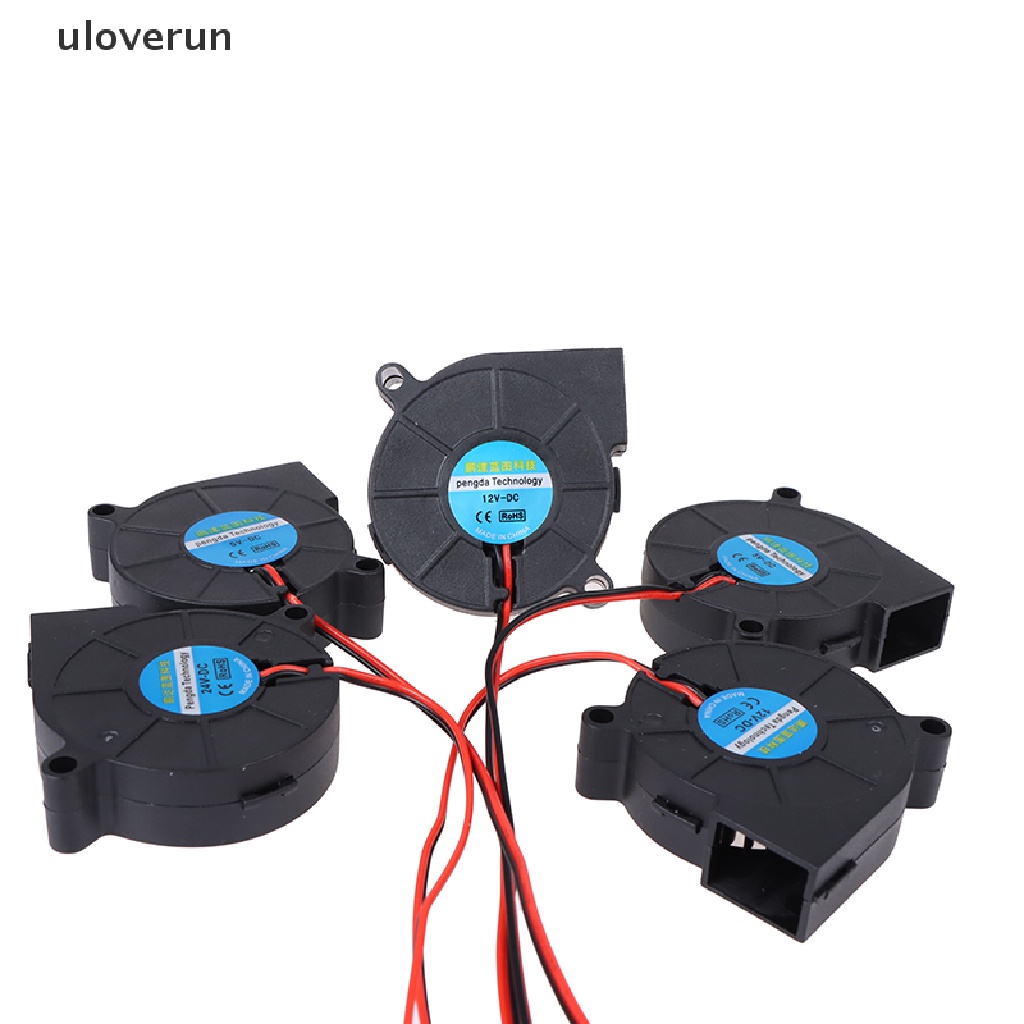 Quạt Tản Nhiệt 5015 5V 12V 24V Chuyên Dụng Dành Cho Máy In 3D