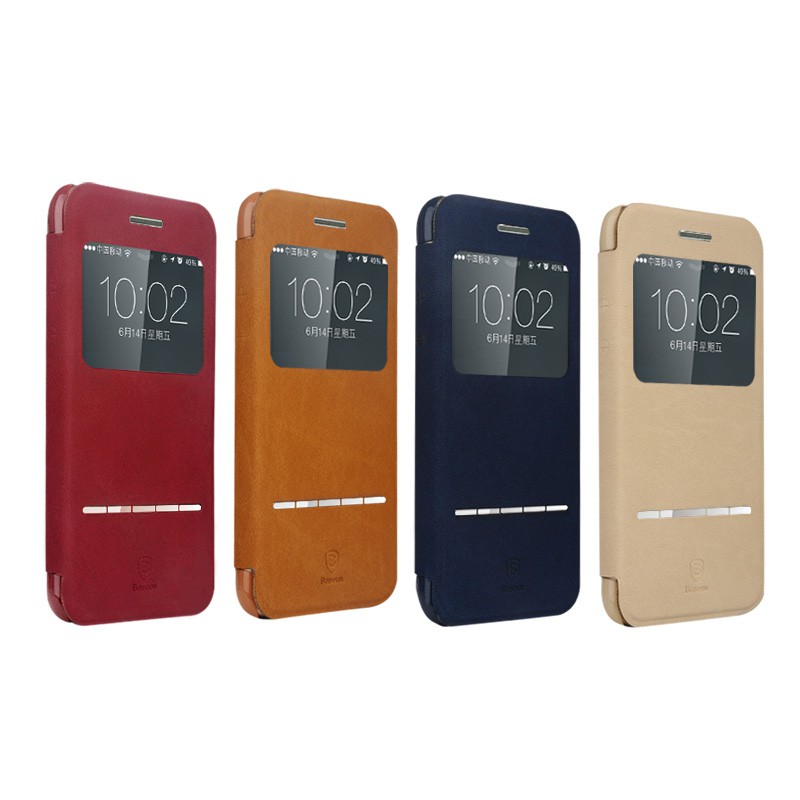 Bao da Baseus Terse Iphone 6/6S/6S plus da PU cao cấp, kiểu Flip | BigBuy360 - bigbuy360.vn