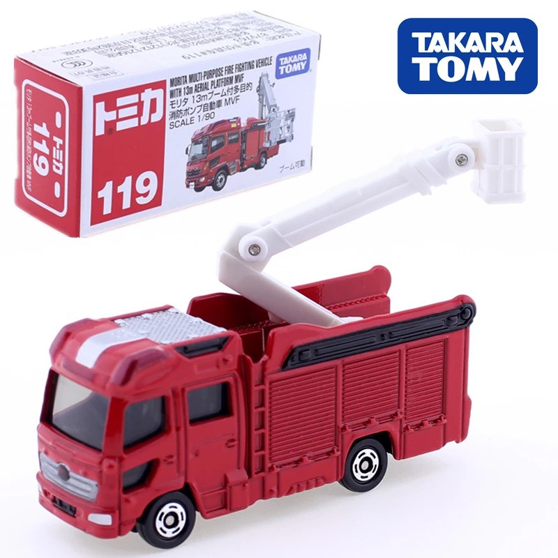 Xe mô hình Tomica Xe cứu hoả MORITA MVF'17 879763 Fullbox Chính Hãng Takara Tomy - Victoys