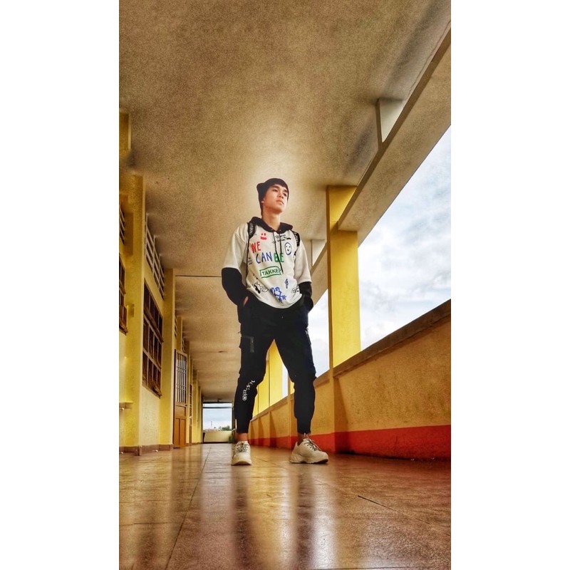 Áo hoodie nỉ bông WE CAN BE phối tay layer (Mã H6) | BigBuy360 - bigbuy360.vn