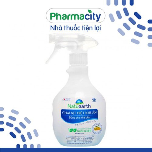 Xịt diệt khuẩn Natuearth Plus đa năng (410ml)