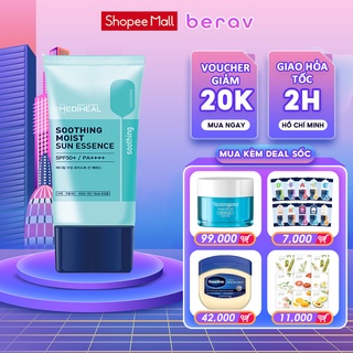 Kem Chống Nắng Mịn Da Mediheal Soothing Moist Sun Essence SPF50+/ PA++++ 45ml - Chính Hãng