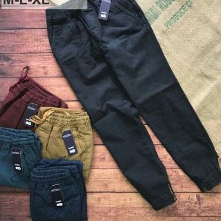 Quần Jogger ka ki bố cao cấp